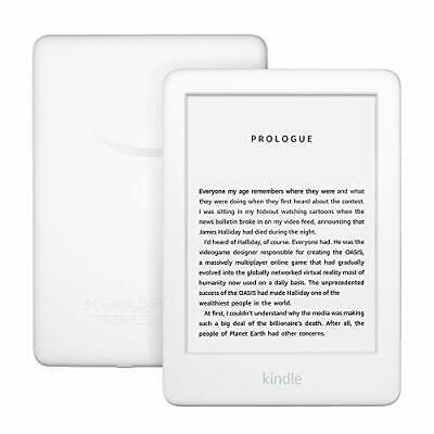 All-new Kindle - Now with a Built-in Front Light - White - Includes Special Offers