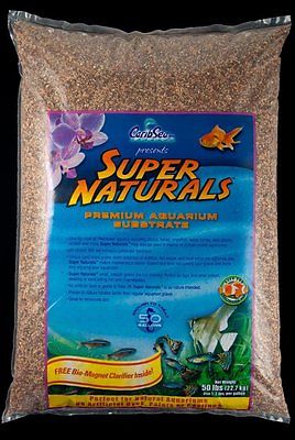 Caribsea Super Naturals Aquarium Sand, 50-Pound, Peace River