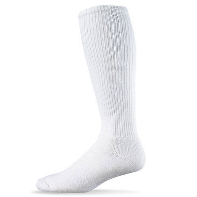 WigWam King Cotton High Socks, Large, White