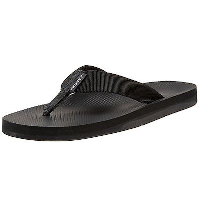 Scott Hawaii Men's Makaha Flip Flop,Black,11 M US