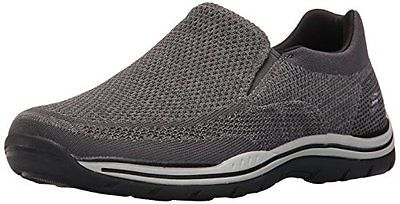 Skechers USA Men's Expected Gomel Slip-On Loafer, Gray, 9 M US