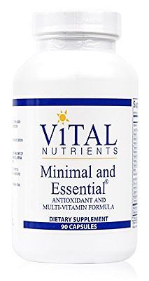 Vital Nutrients - Minimal & Essential - One a Day Multi-Vitamin/Mineral ...