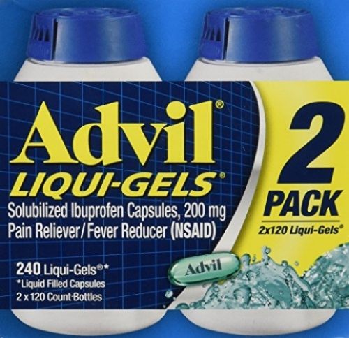 Advil Liquigels, 200 Miligrams, 240 Count 200mg