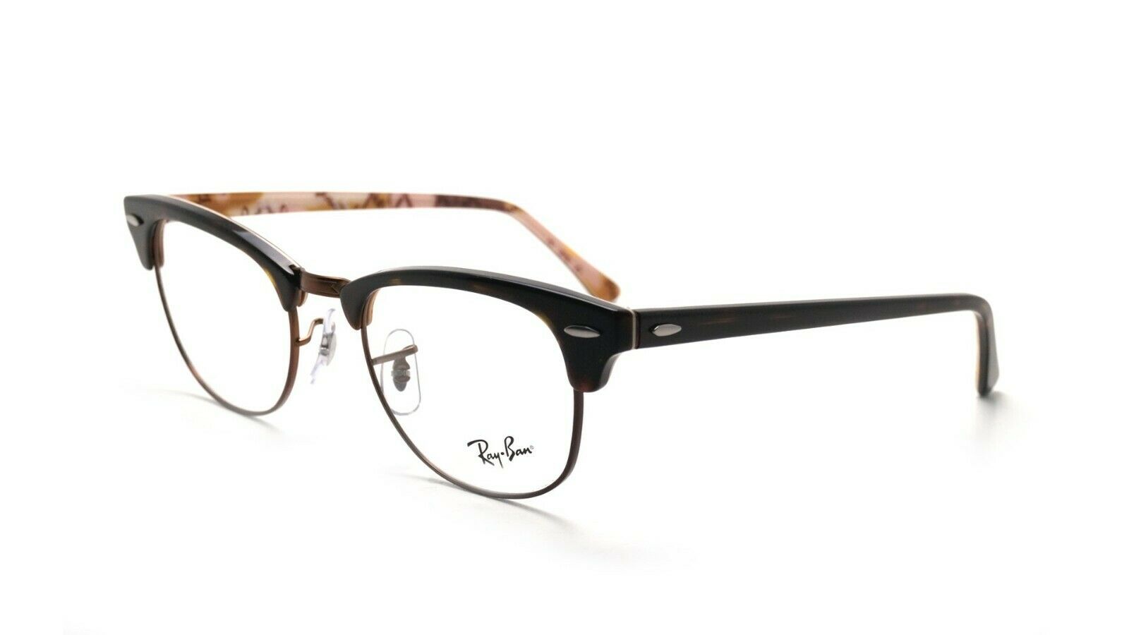 Ray Ban RX5154 Clubmaster Eyeglasses-5650 Havana/Texture Camo-51mm