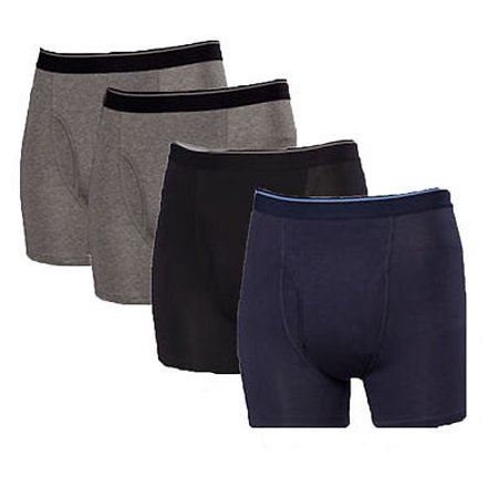 Kirkland Signature Men's 4 Boxer Briefs (Small, Assorted)